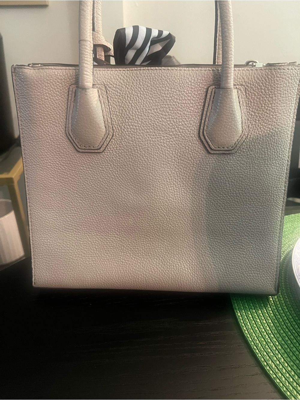 Michael Kors Taupe Top Handle Satchel - Picture 3 of 11